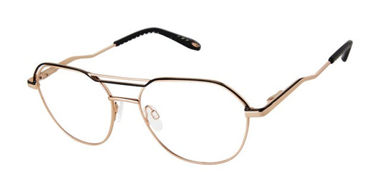 Rose Gold Black            VICTOR GLEMAUD X TURA VGO026 Eyeglasses