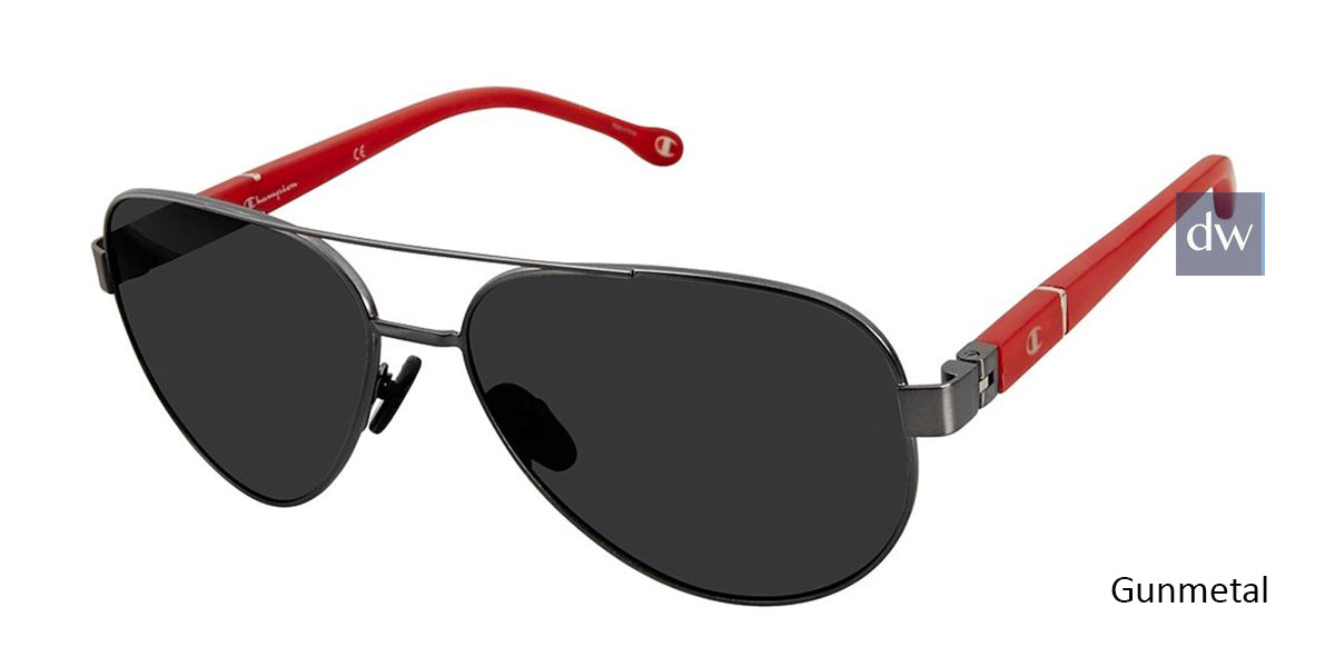 Gunmetal c01 Champion 6061 Polarized Sunglasses.