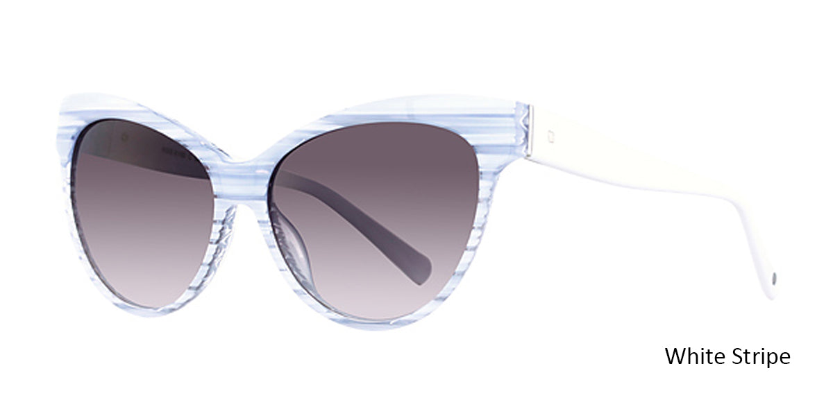 White Stripe Romeo Gigli S6100 Sunglasses