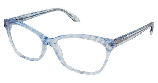 Blue Iridescent 3638 Eyeglasses.
