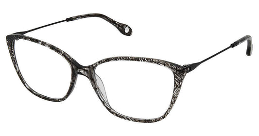 Black Mesh Fysh 3650 Eyeglasses.