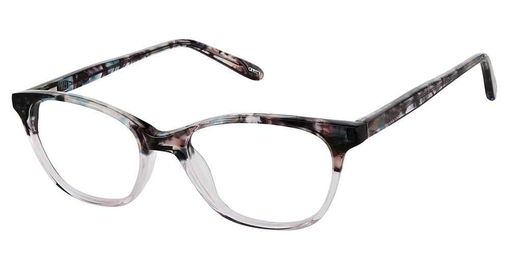 Teal Lilac Kliik Denmark K-659 Eyeglasses.