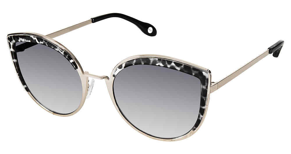 Leopard Gold Fysh F-2049 Sunglasses.