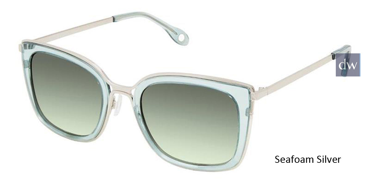 Seafoam Silver Fysh F-2054 Sunglasses.