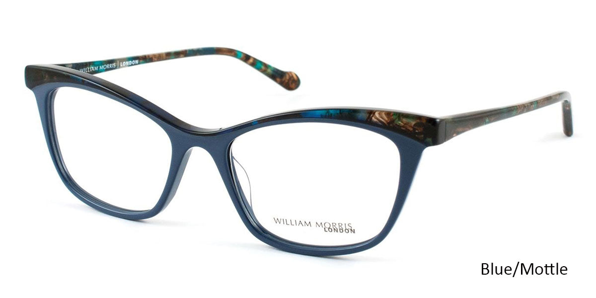 Blue/Mottle Top William Morris London WM6986 Eyeglasses.