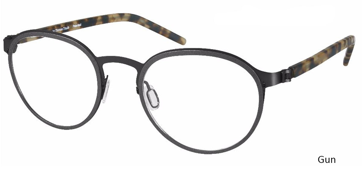 Gunmetal Free Form FFA972 Eyeglasses - Teenager