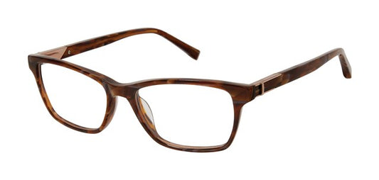 Tortoise Kate Young For Tura K328 Eyeglasses - Teenager.
