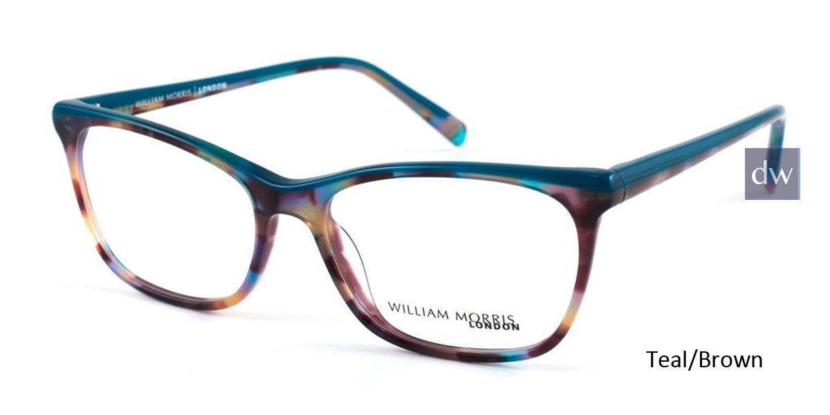 Teal/Brown William Morris London WM50017 Eyeglasses.
