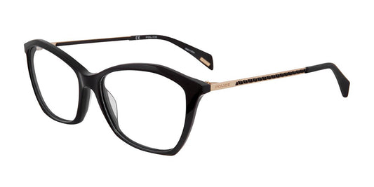 Black 0700 Police VPL840 Eyeglasses.