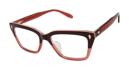 Burgundy Rose        VICTOR GLEMAUD X TURA VGO014 Eyeglasses