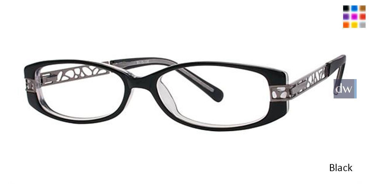 Black Elan 9415 Eyeglasses.
