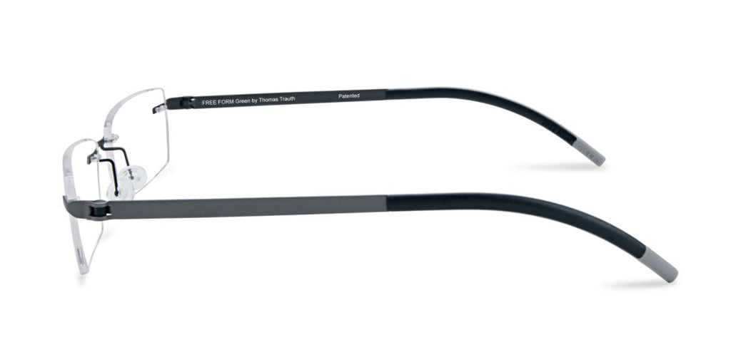Gunmetal/ Dark Gunmetal Free-Form FFA955 Eyeglasses