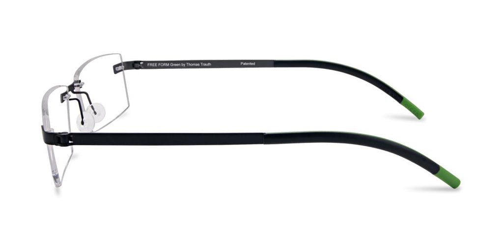 Black/Gunmetal Free-Form FFA956 Eyeglasses