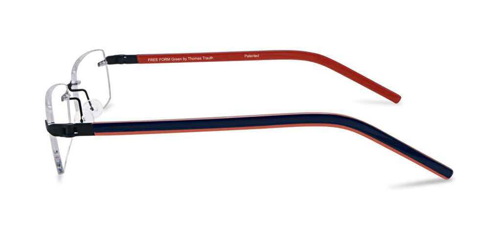 Dark Gunmetal Free-Form FFA964 Eyeglasses