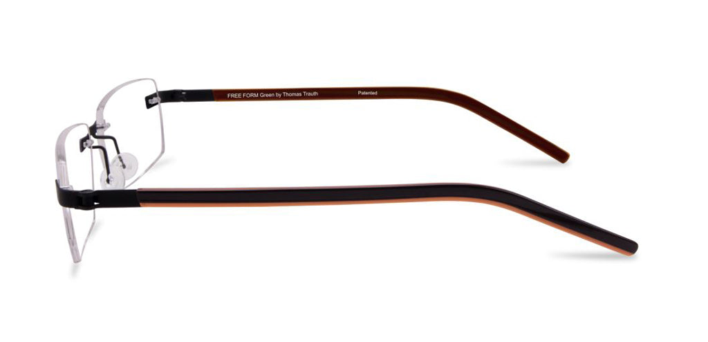 Dark Gunmetal Free-Form FFA968 Eyeglasses