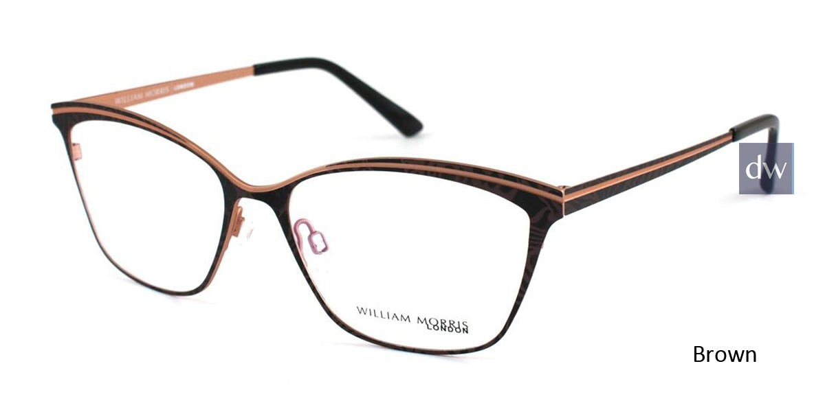 Brown William Morris London WM50019 Eyeglasses.