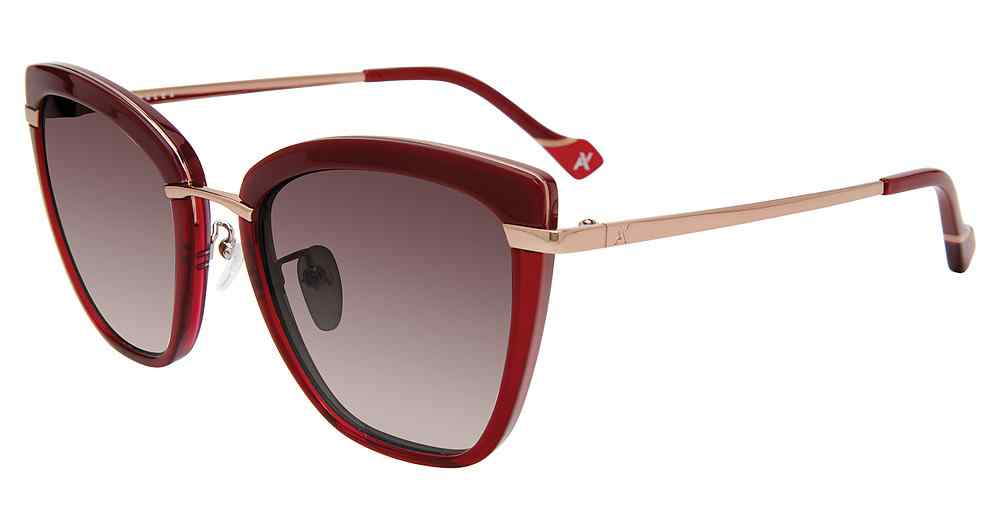 BURGUNDY-01DJ YALEA SYA025 Sunglasses