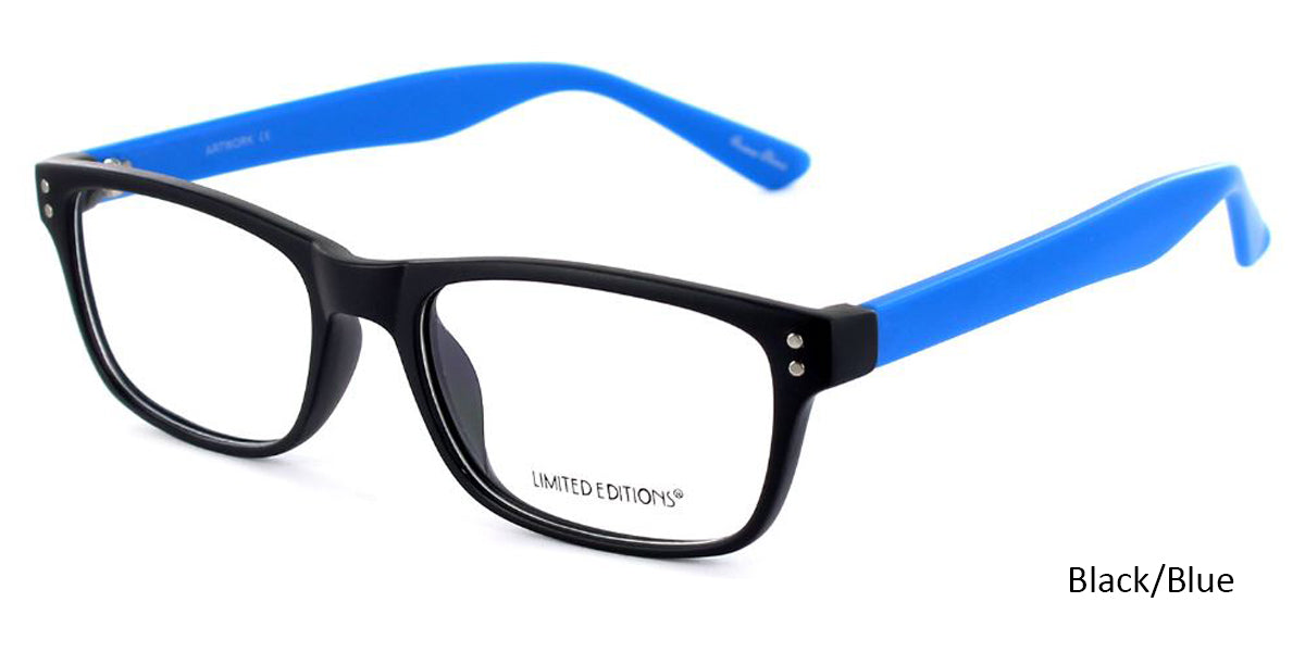 Black/Blue Limited Edition Artwork Eyeglasses
