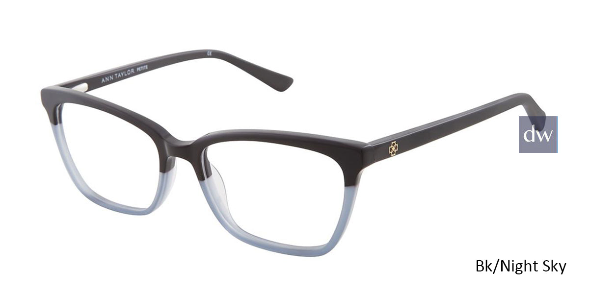 Bk/Night sky Ann Taylor ATP812 Petite Eyeglasses.