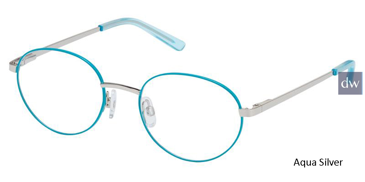 Aqua Silver Superflex Kids SFK-234 Eyeglasses.