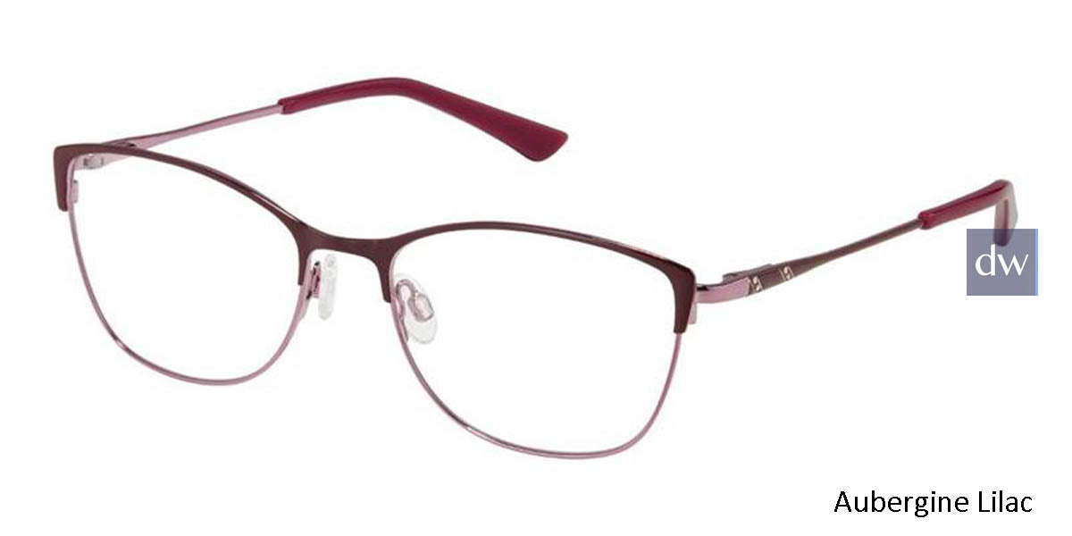 Aubergine Lilac Superflex SF-587 Eyeglasses