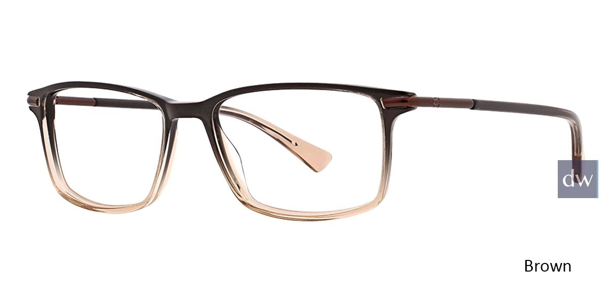 Brown Argyleclture Ayler Eyeglasses.