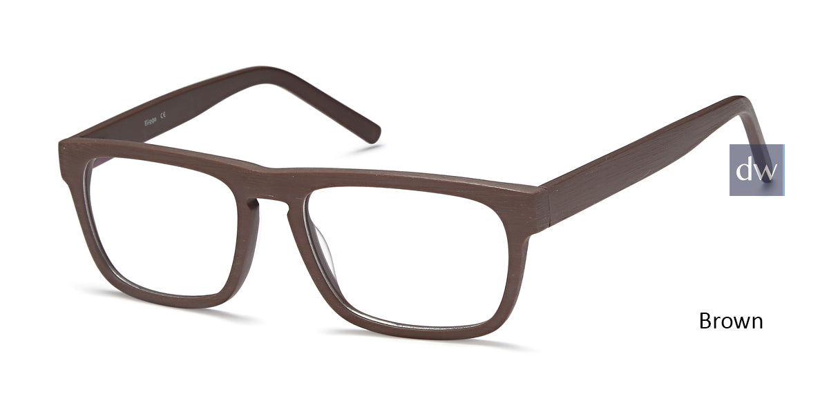 Brown Capri Capri BIGGU B768 Eyeglasses.
