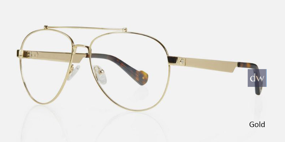 Gold Kingsley BECKETT KR012 Eyeglasses.