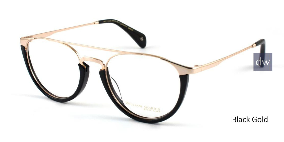 Black Gold William Morris Black Label BL40001 Eyeglasses