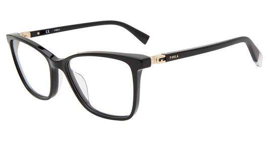 BLACK Furla VFU498 Eyeglasses