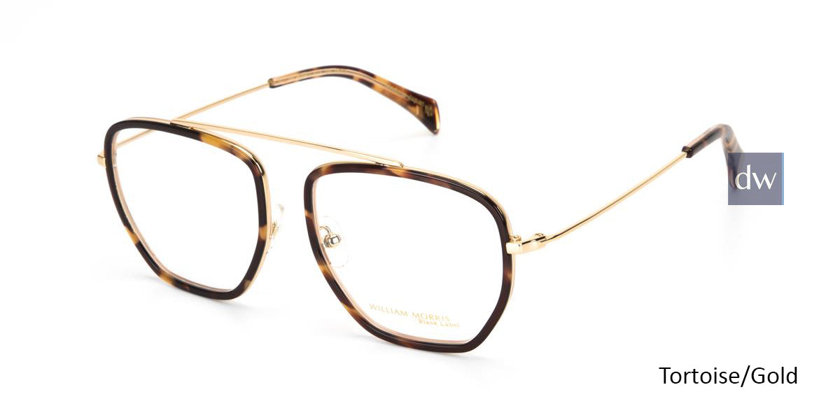 Tortoise/Gold William Morris Black Label BLJAMES Eyeglasses