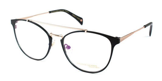 Black/Gold William Morris Black Label BLPETULA Eyeglasses