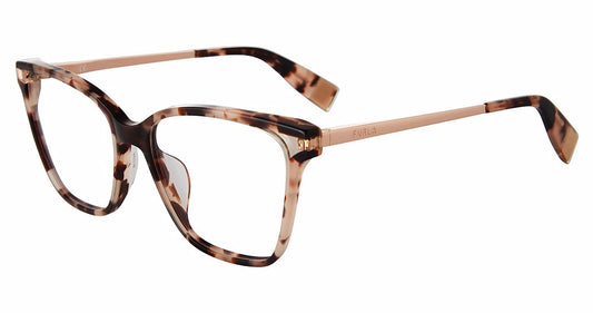 BROWN PINK HAVANA Furla VFU581 Eyeglasses