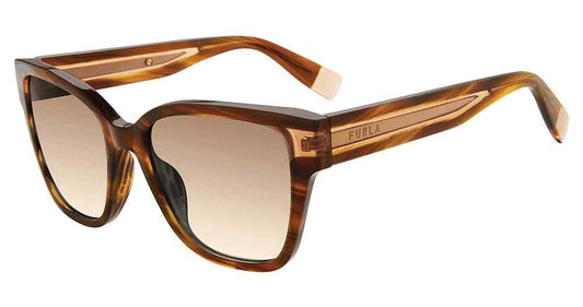 BROWN Furla SFU592V Sunglasses