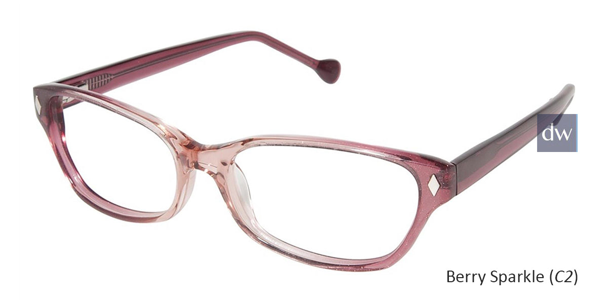 Berry Sparkle (C2) Lisa Loeb I Control The Sun Eyeglasses