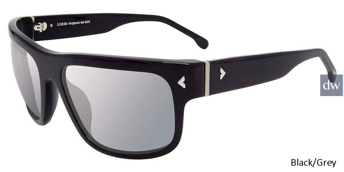 Black/Grey Lozza SL4262 Sunglasses