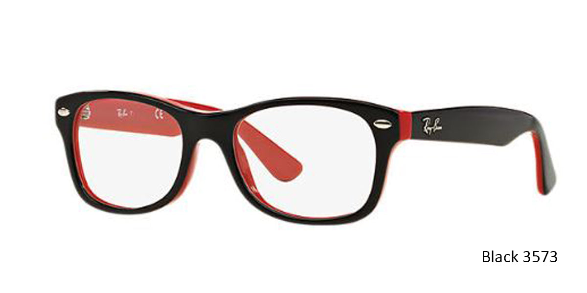 |Shiny Black 3573 RayBan RB1528 Eyeglasses - Teenager