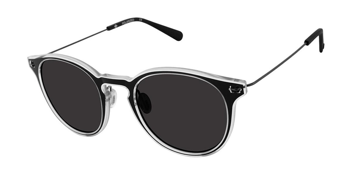 Black Crystal Sperry HAVEN Polarized Sunglasses.