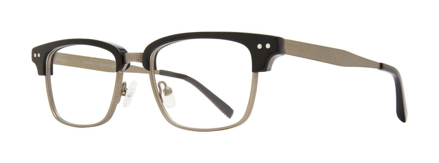 Black Brooklyn Heights Brad Eyeglasses