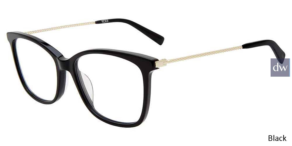BLACK-BL-0700 Tumi VTU021 Eyeglasses