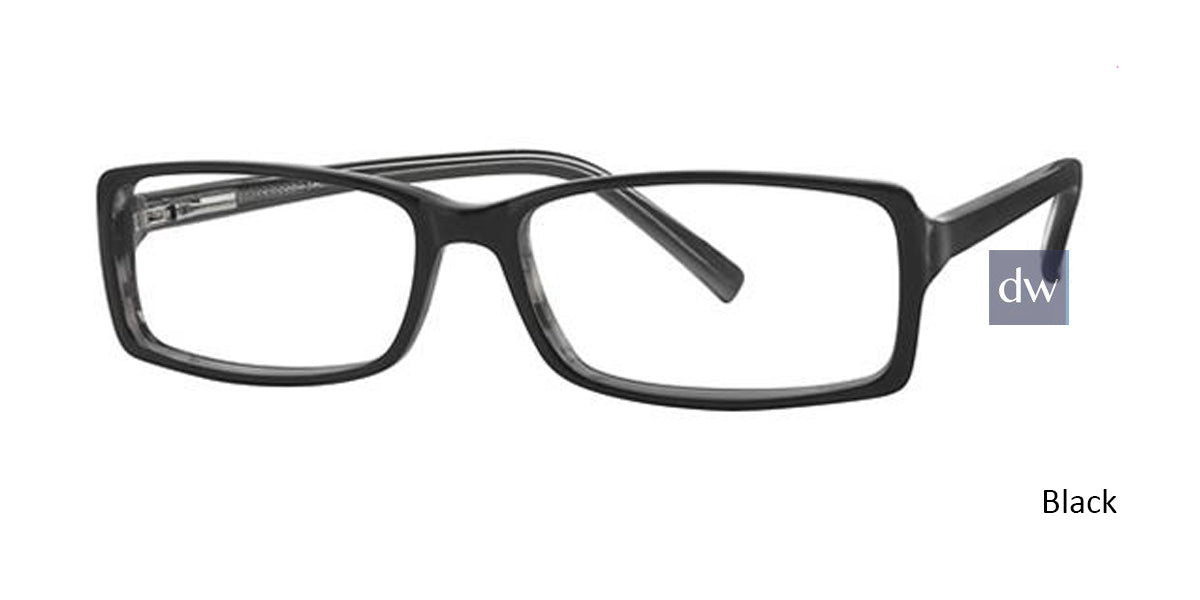 Black Elan 9292 Eyeglasses.