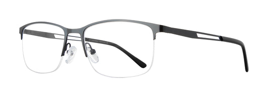 Black         Affordable Designs Keith Eyeglasses