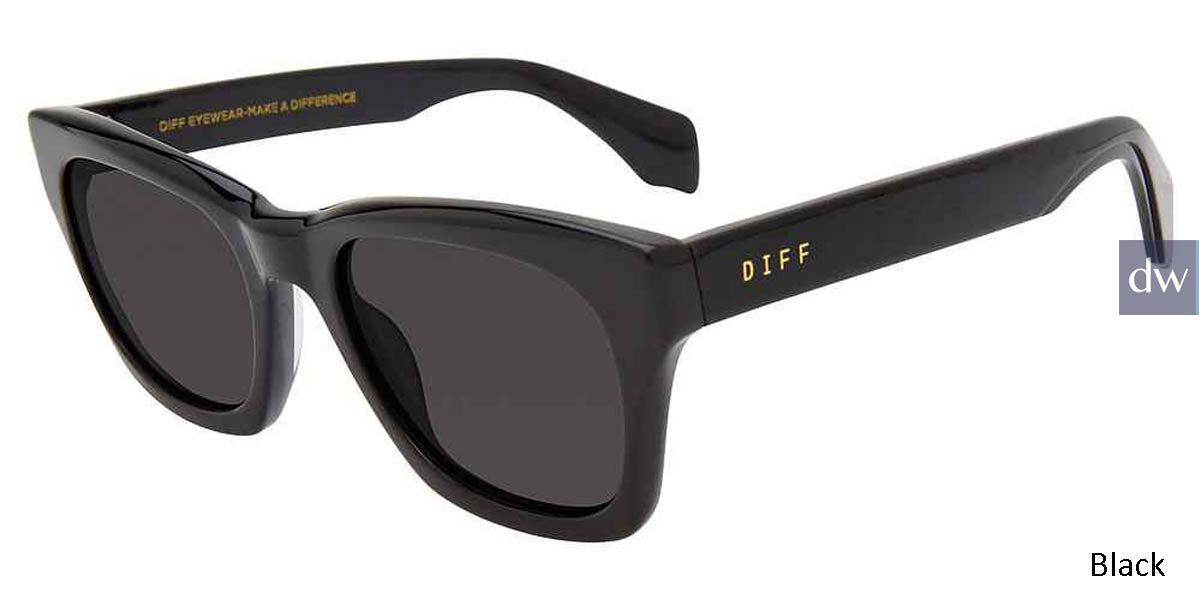 Black Diff Dean Sunglasses - Black
