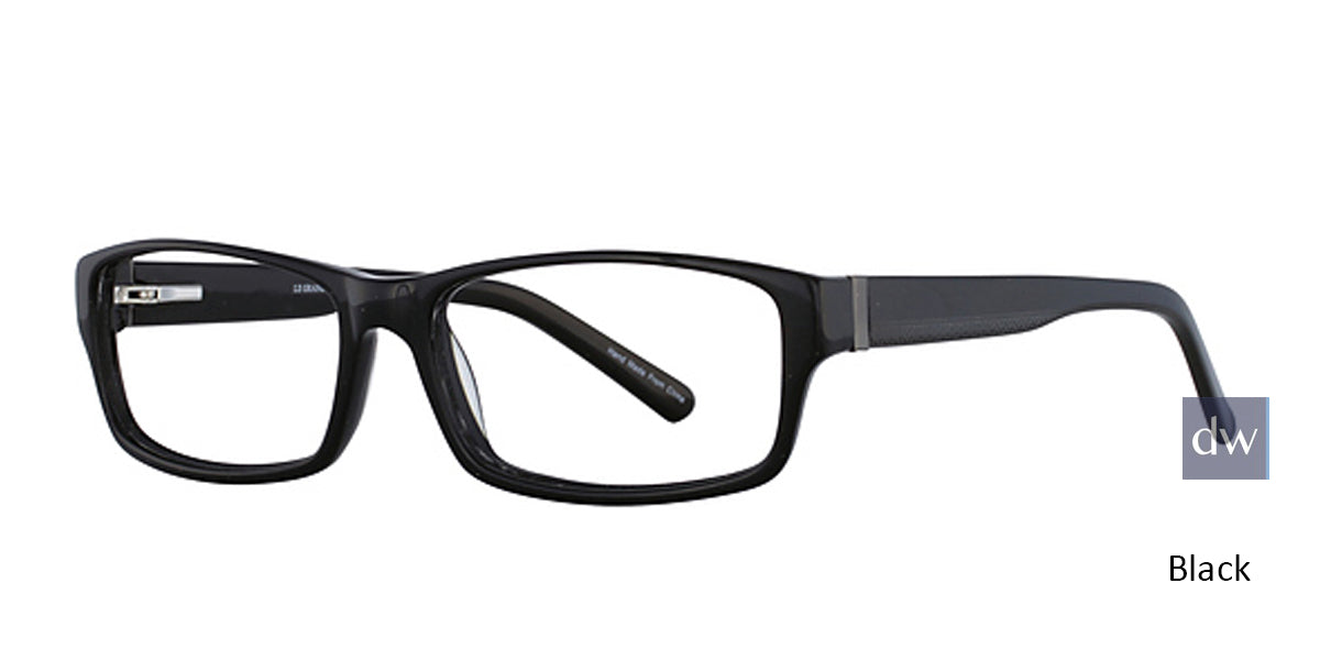 Black Elan 3709 Eyeglasses.