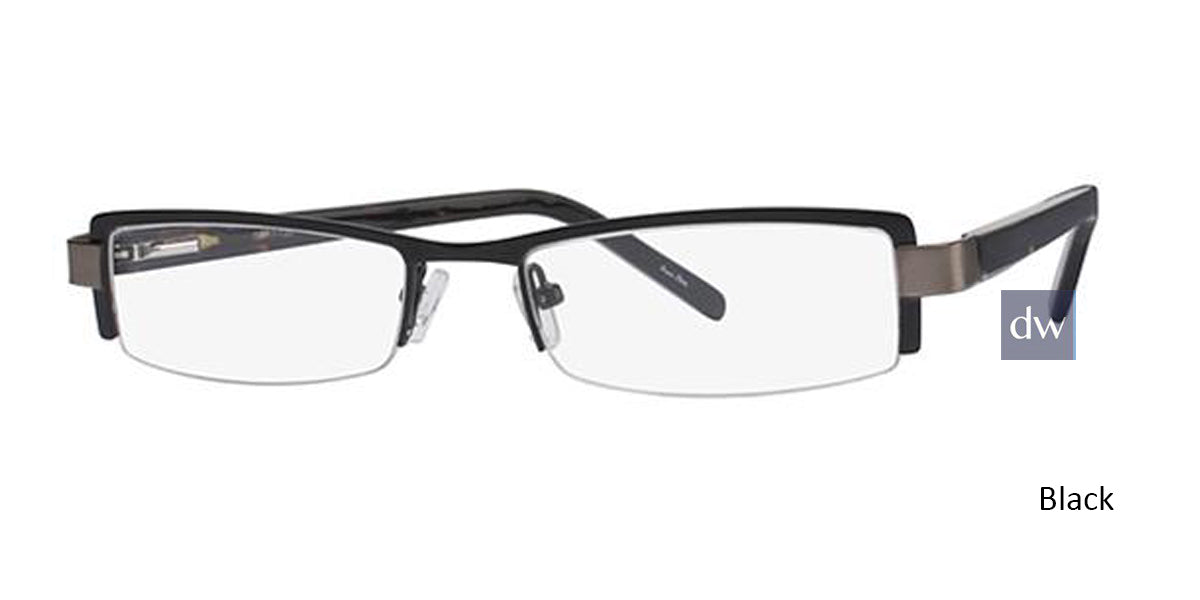Black Elan 9401 Eyeglasses.