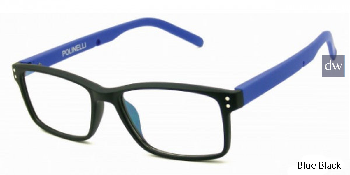 Blue Black Polinelli P100 Eyeglasses
