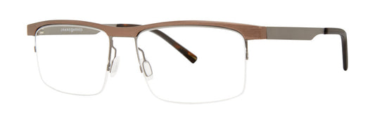 Bronze      Jhane Barnes Irregular Eyeglasses