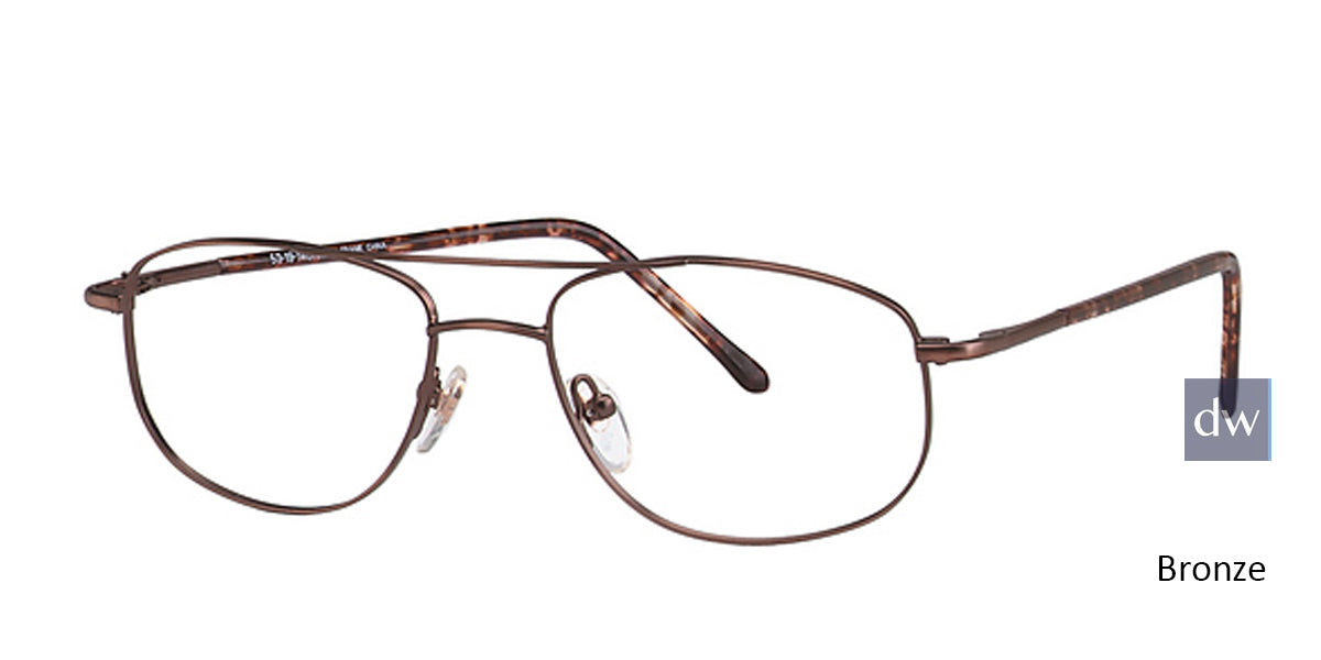 Bronze Elan 9213 Eyeglasses.