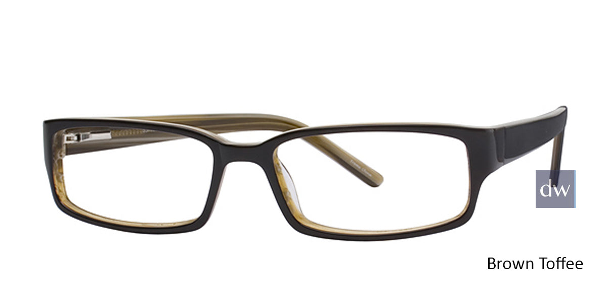 Brown Toffee Elan 9306 Eyeglasses.