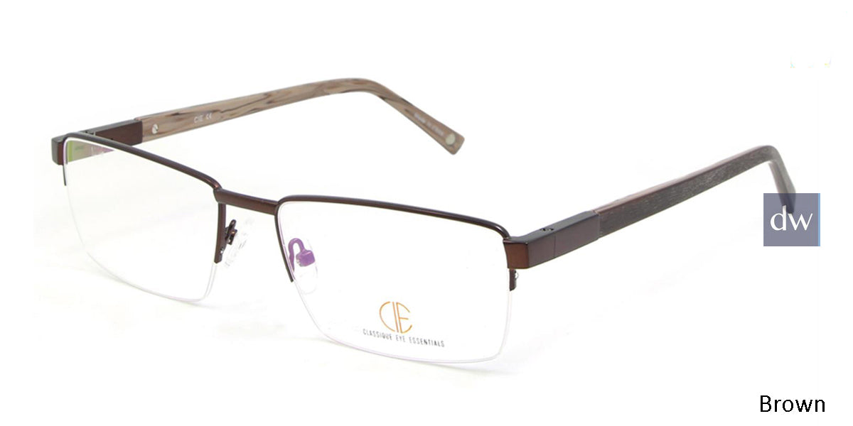 Brown CIE SEC111 Eyeglasses.